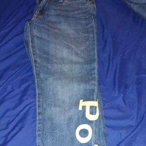 Ralph Lauren Blue Denim with Yellow Stitching